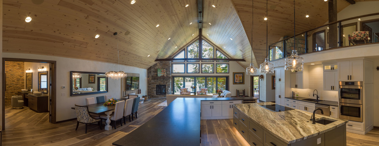 Modern Lake Home 3811AL - Lofted